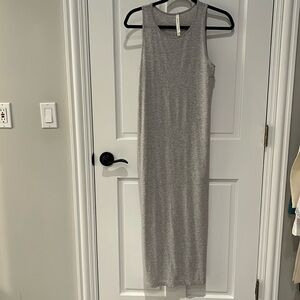 TNA BABATON gray dress